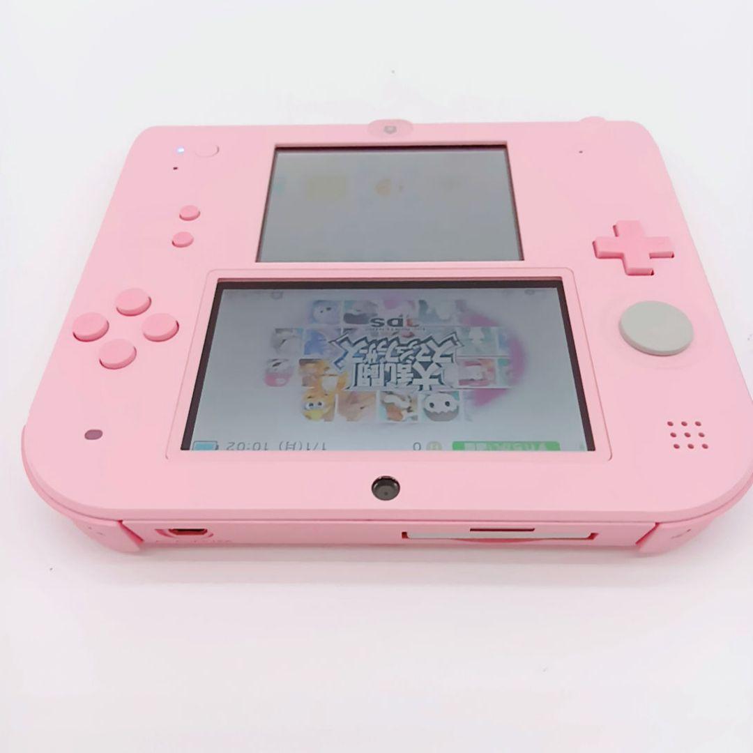 【生産終了品】Nintendo 2DS 本体 ピンク 動作確認済み 任天堂