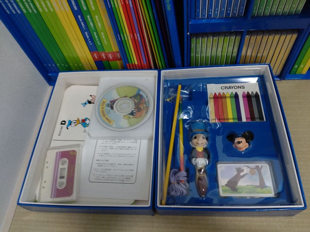 DWEディズニー英語システム 中古,未開封有り