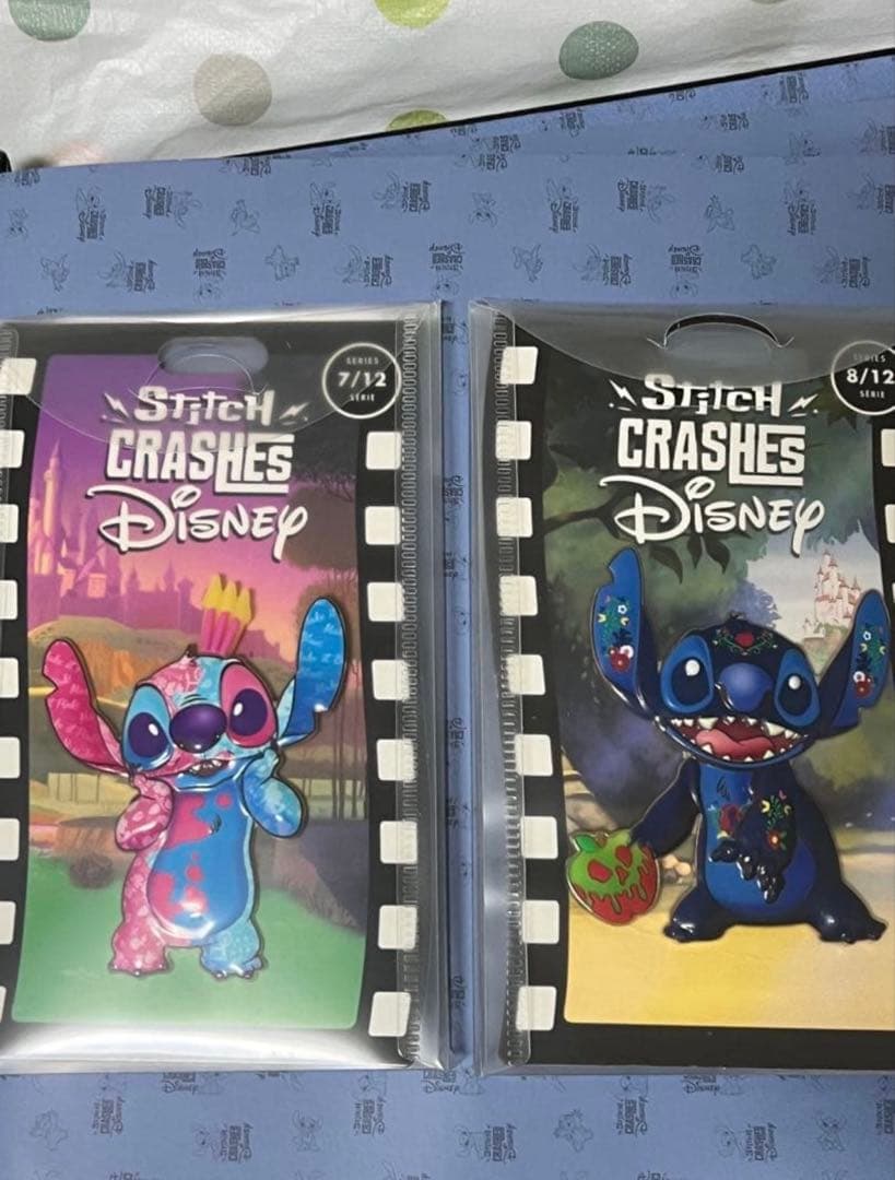 スティッチ　ピンバッジセット