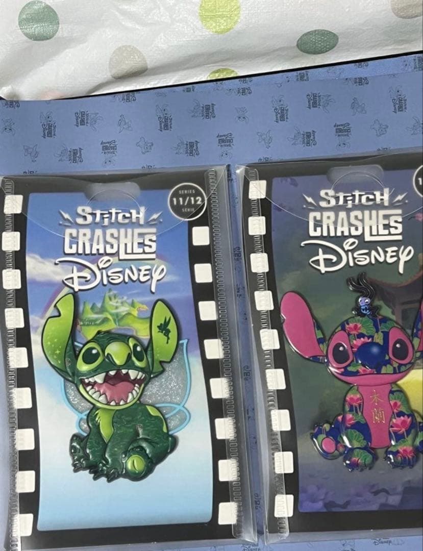 スティッチ　ピンバッジセット