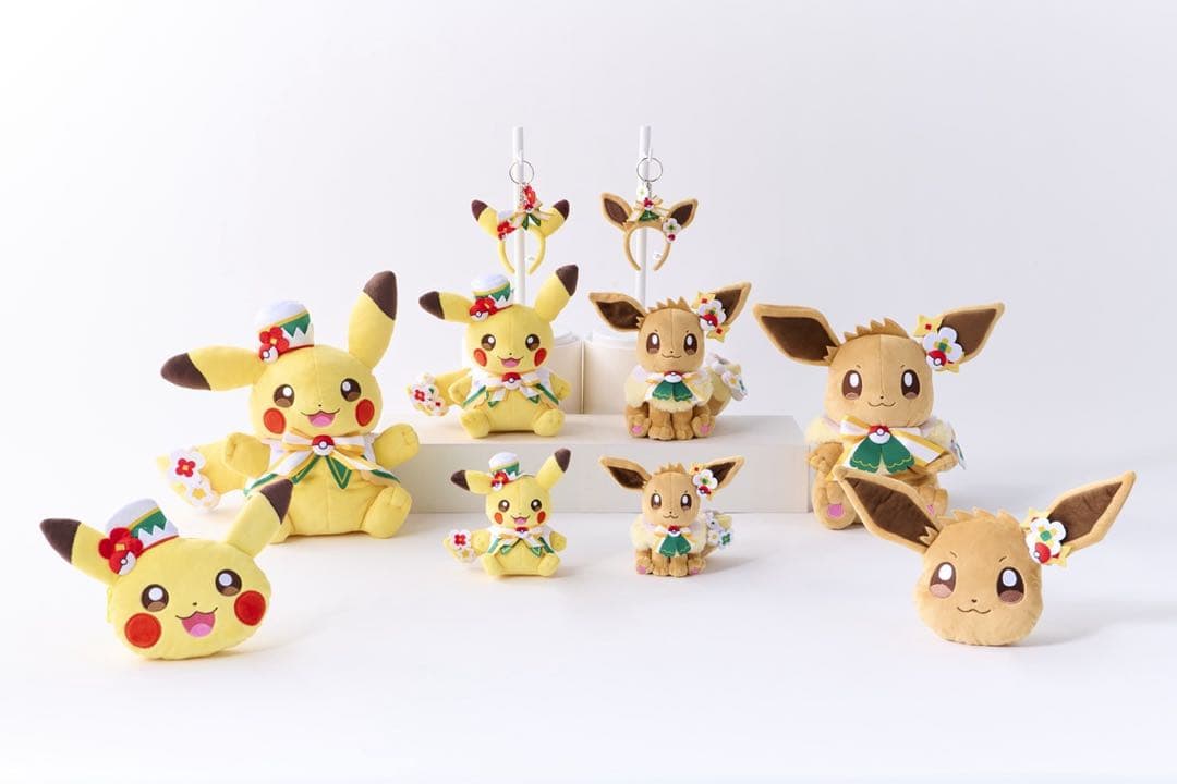 ポケパークカントー ピカチュウ イーブイ ぬいぐるみ 大