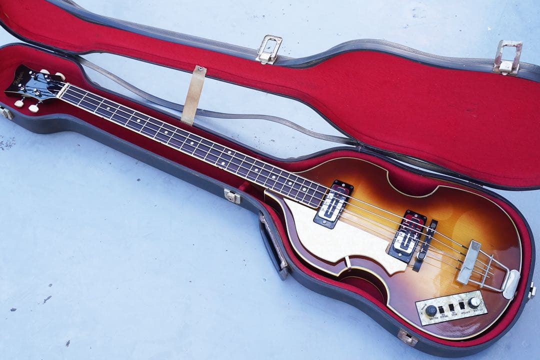 超貴重 美品 ヴィンテージ 左用 Hofner 500/1 バイオリンベース