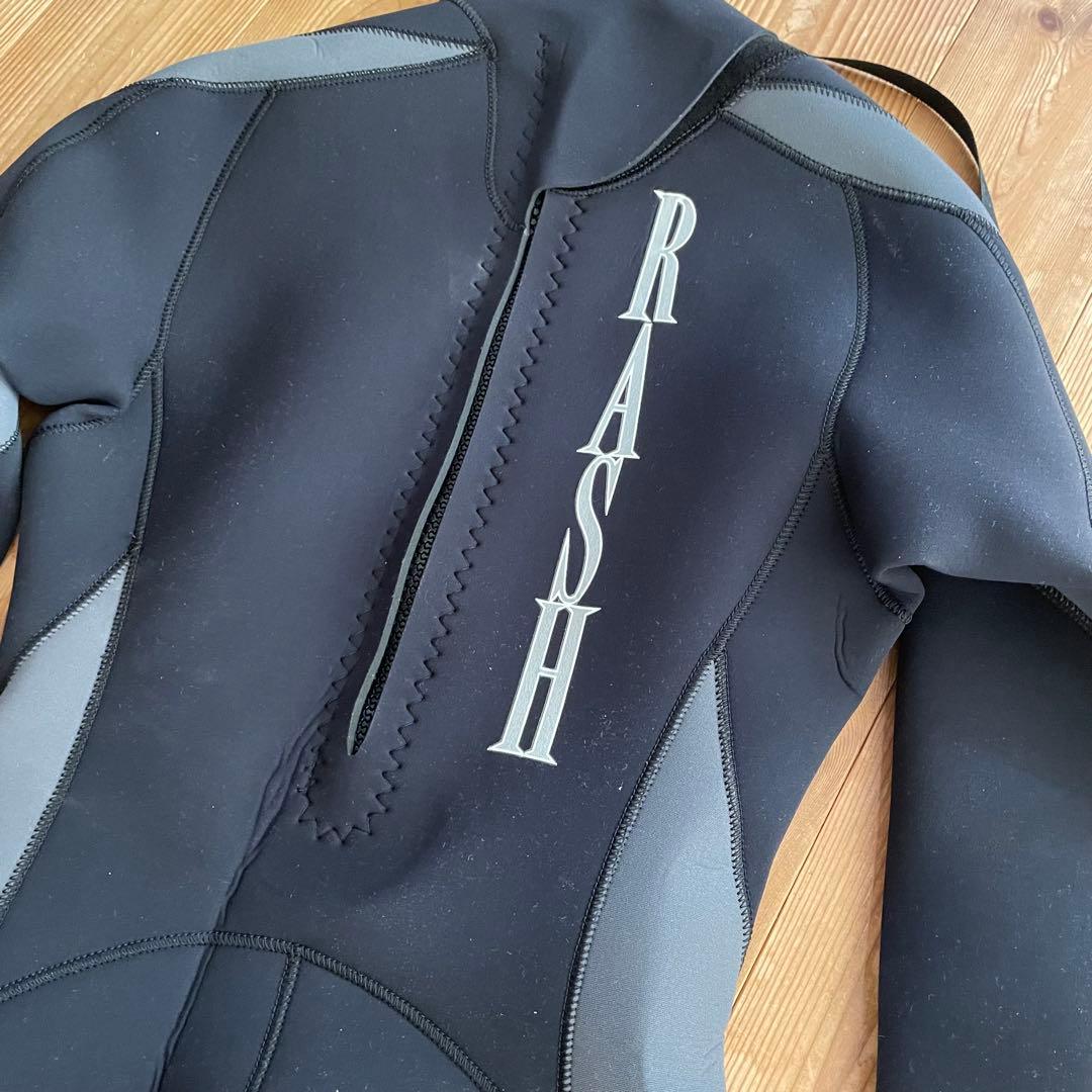 RASH ロングスプリング　ウェットスーツ ブラック　ロンスプ　既製M
