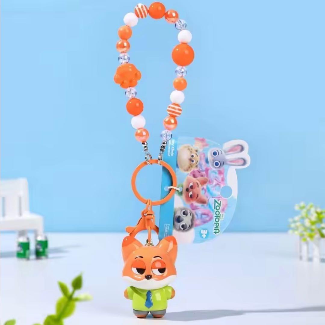 コンプリート6点セット❣️ズートピア ニック・ワイルド キーホルダー ストラップ