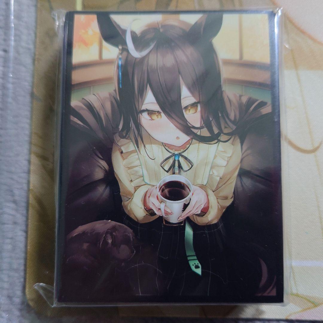 α2 ウマ娘 寛ぐ&コーヒー&カップ マンハッタンカフェ スリーブ&プレイマット