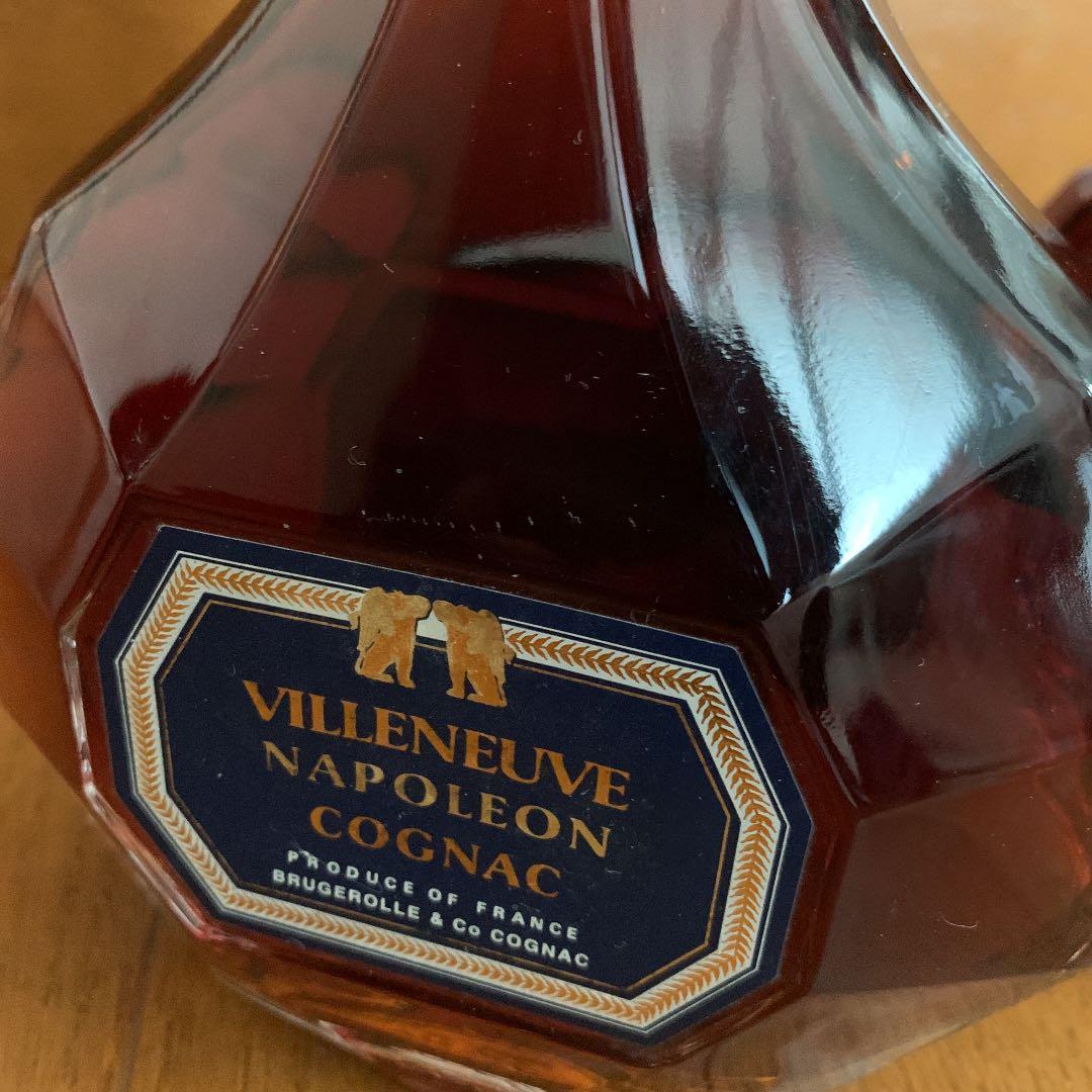 古酒　VILLENEUVE  NAPOLEON COGNAC ２本