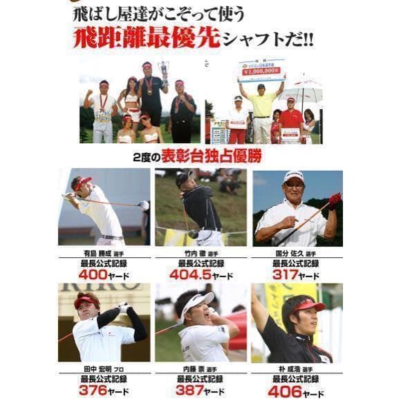 ★雑誌テストで一番飛んだ★ワークスゴルフハイパーブレードΓ ドラコンアッタス仕様