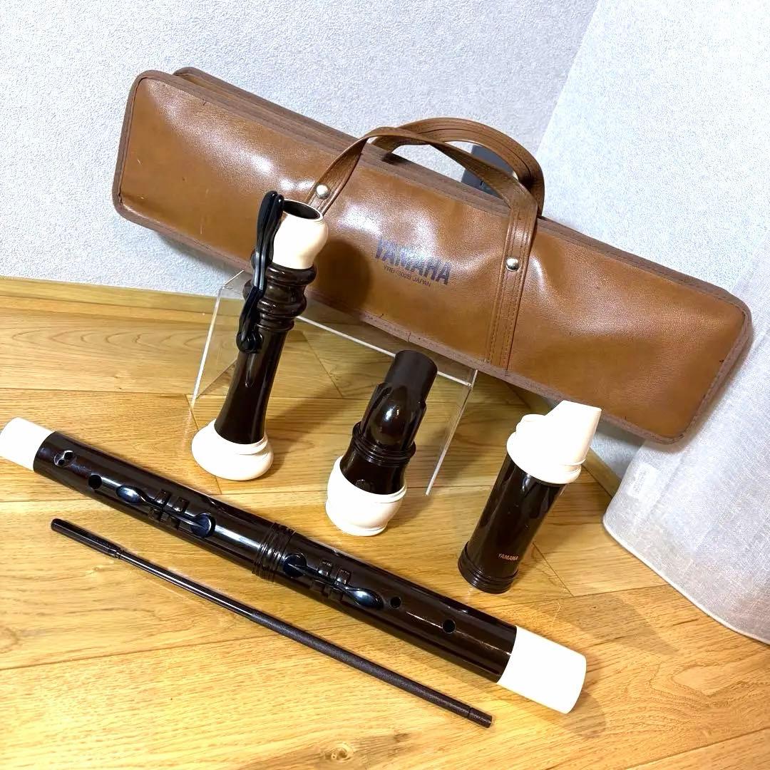 【美品】YAMAHA YRB-302B ヤマハ バスリコーダー バロック式