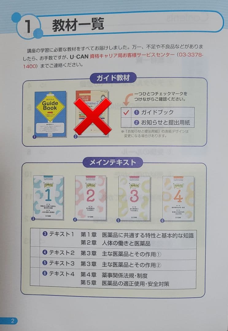 【値下げしました】ユーキャン 登録販売者 テキスト フルセット