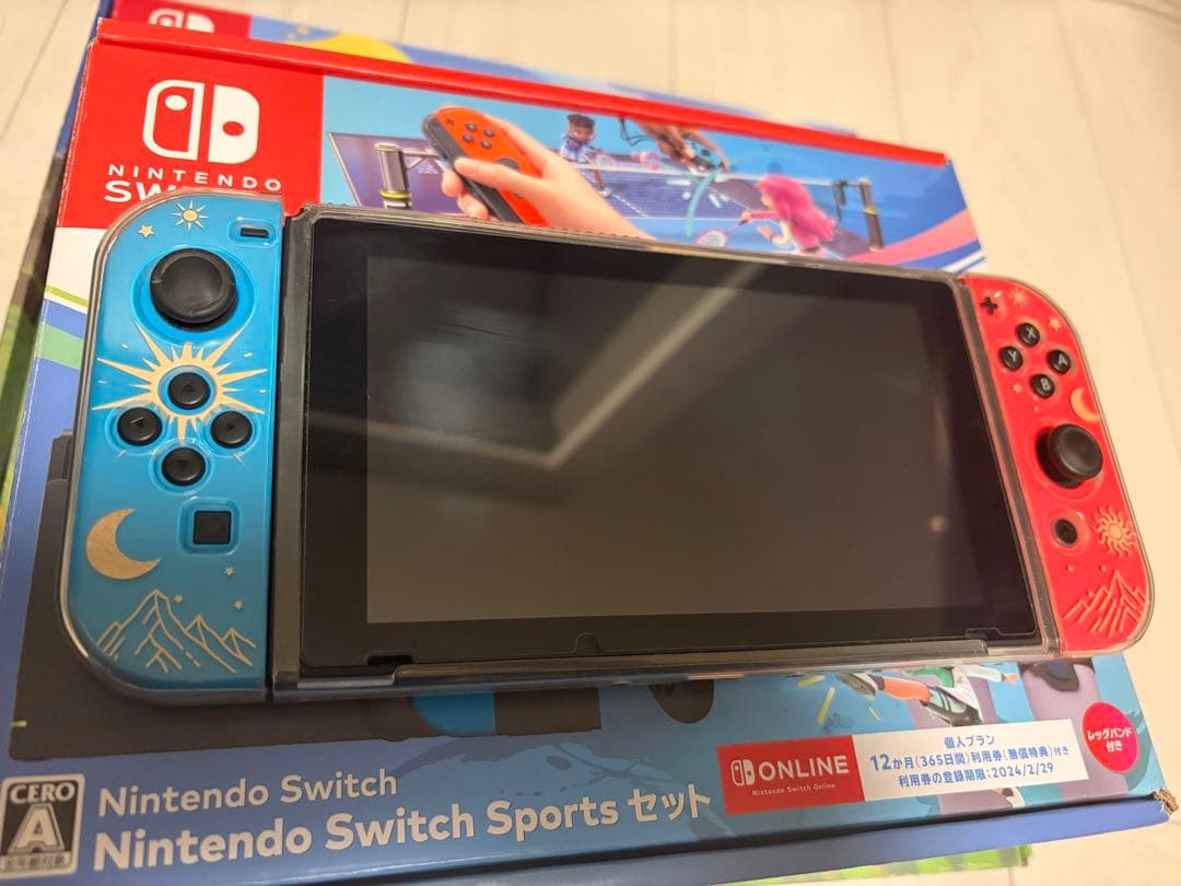 Nintendo Switch 本体　バッテリー強化版　+ コントローラー