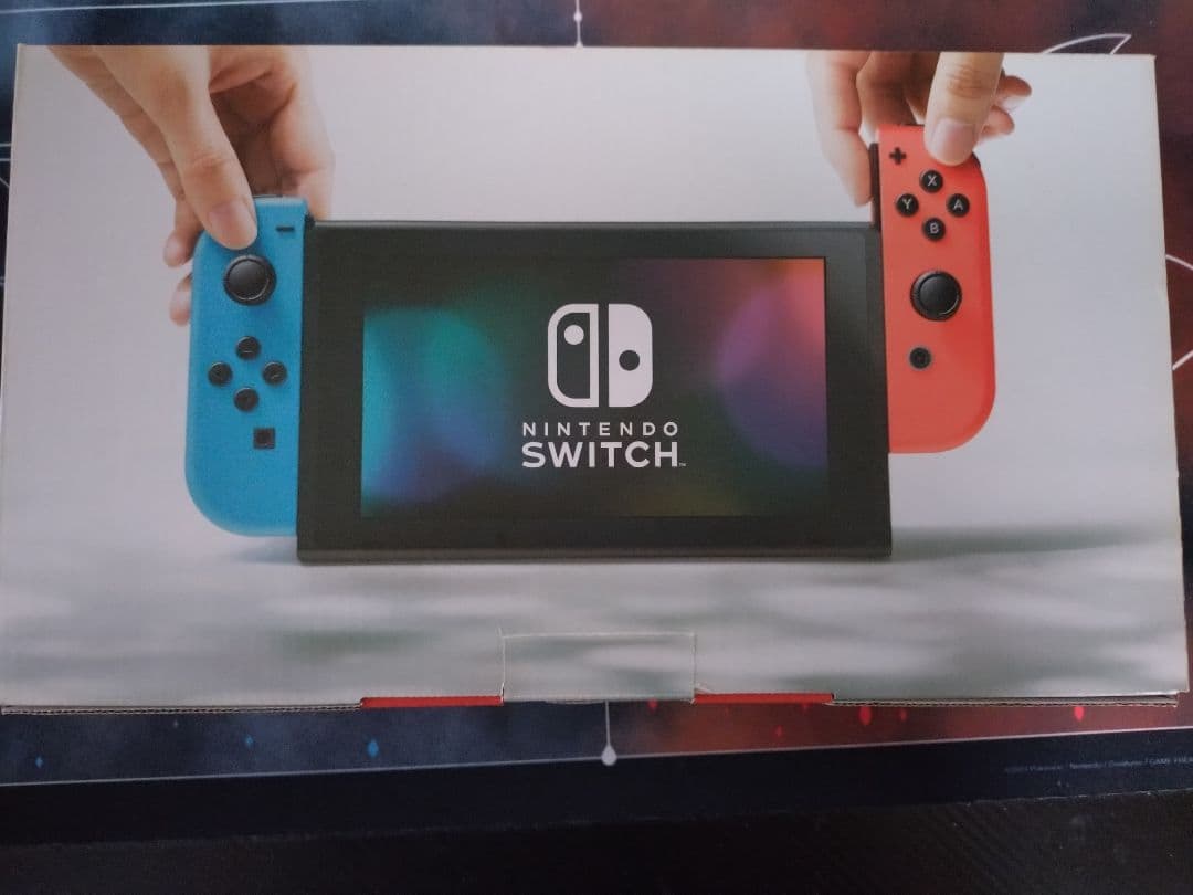 Nintendo Switch 本体 青/赤セット ケース付き