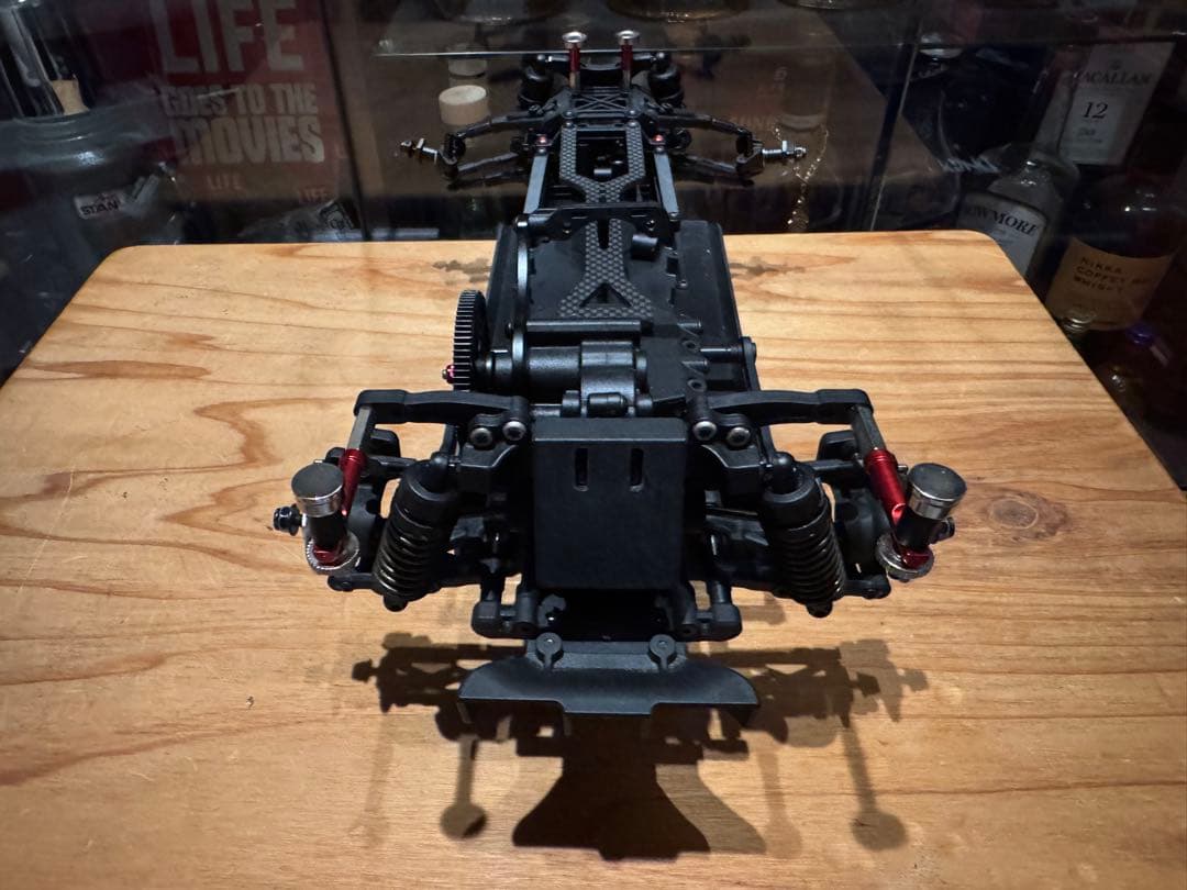 reve D RDX 完成品　シャーシ　オプション+タイヤホイール付き