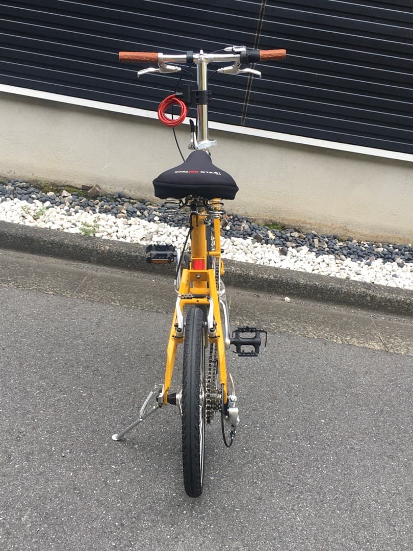 ○[ほぼ超美品] プジョ－ Pacific 18 折り畳み自転車 2002年 黄