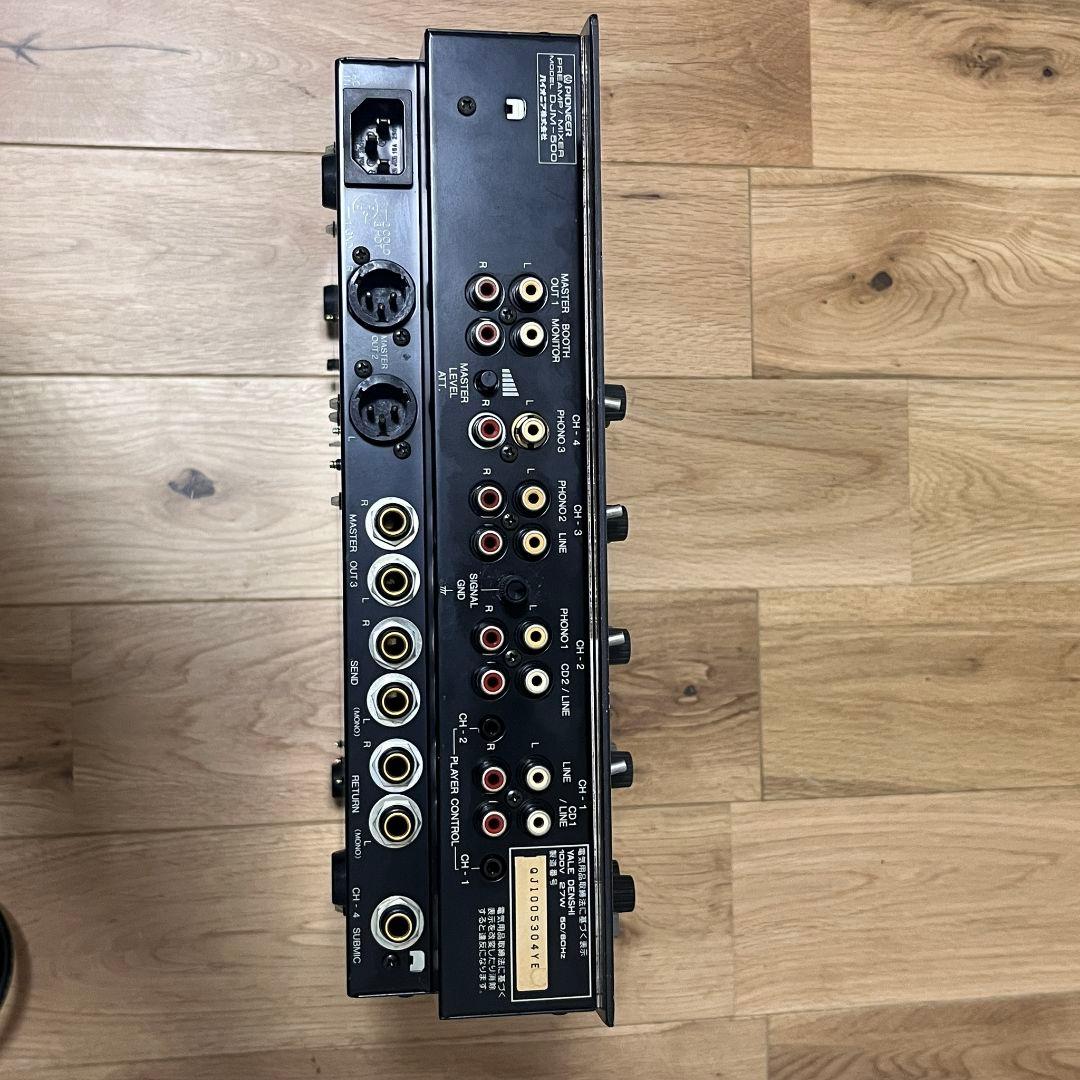 Pioneer DJM-500 DJミキサー　パイオニア