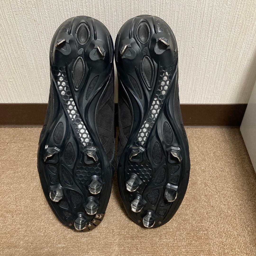 アシックス 金属スパイク 本革