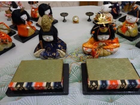 雛人形　木目込み　花雛　豆雛　まめ雛　雛人形　三月節句　時代物　骨董品