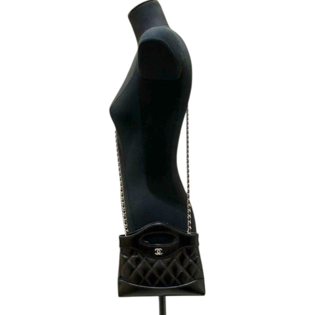 【新品未使用】 CHANEL キルティング ブラック ショルダー ハンド バッグ