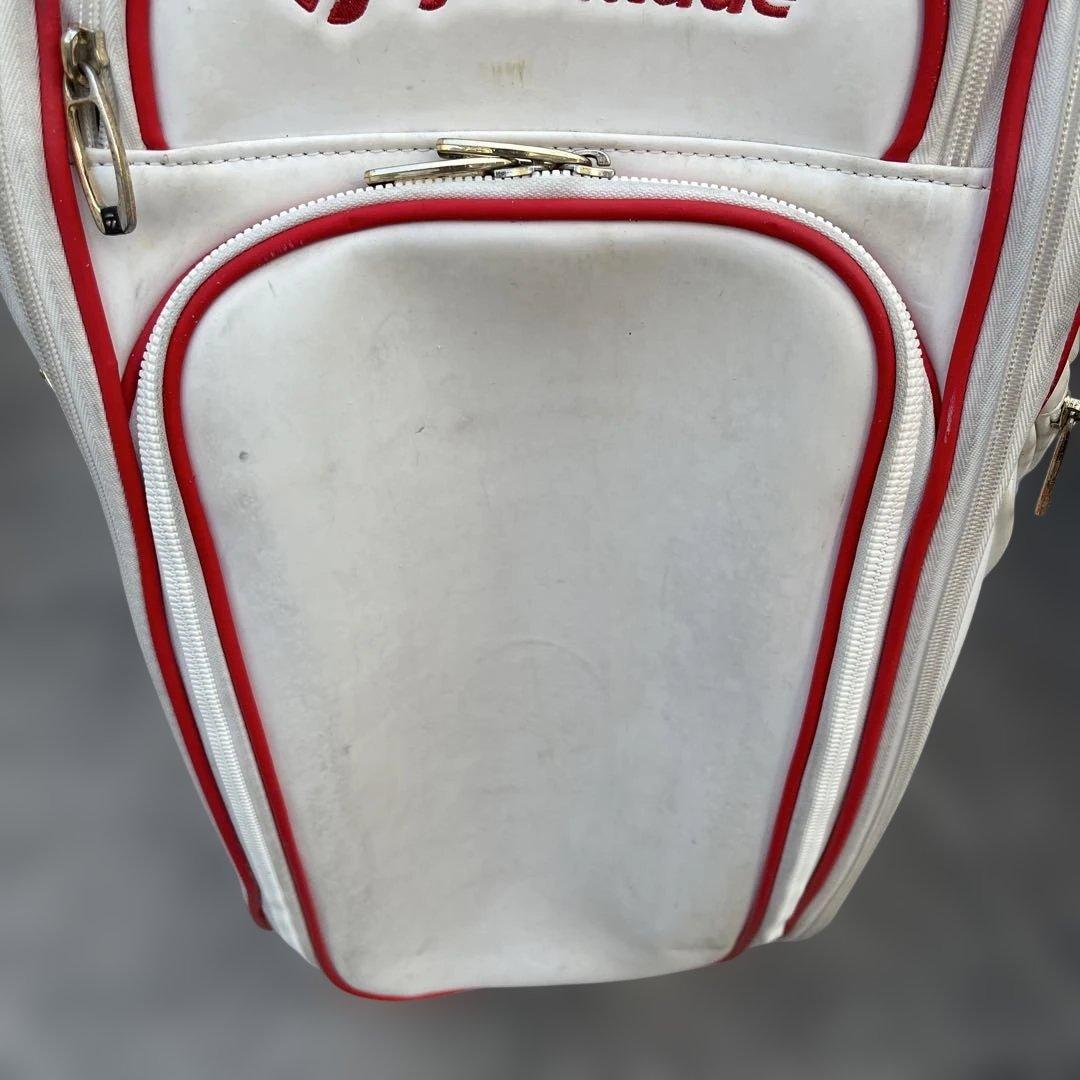 TaylorMade ゴルフツアーキャディバッグ レッド/ホワイト