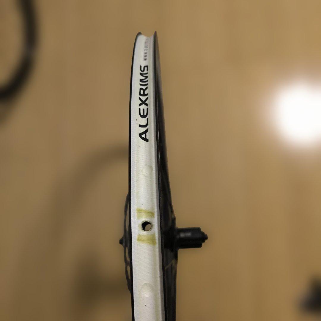 ALEXRIMS RXD3 700c 軽量ホイール ディスクローター付き