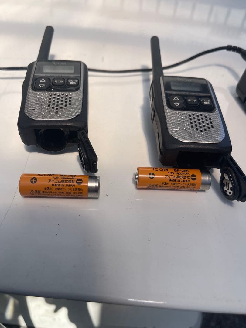 ICOM トランシーバー 2台 IC-4310S 充電器BC200セット