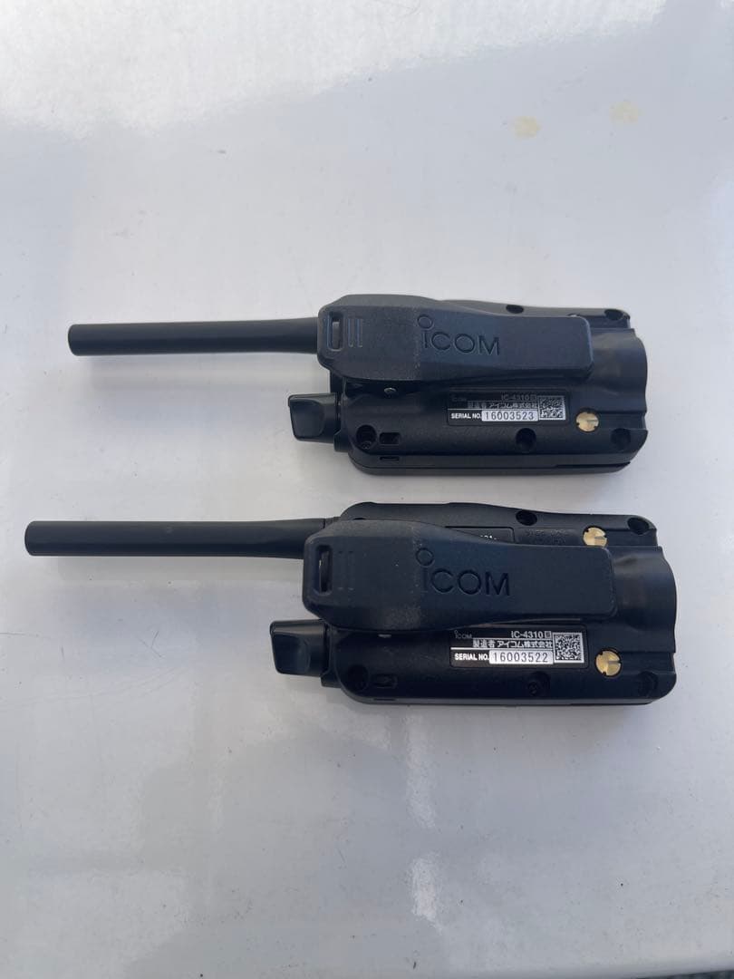 ICOM トランシーバー 2台 IC-4310S 充電器BC200セット