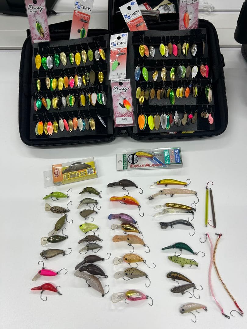 管釣り　エリアトラウト　引退　スプーン　クランク
