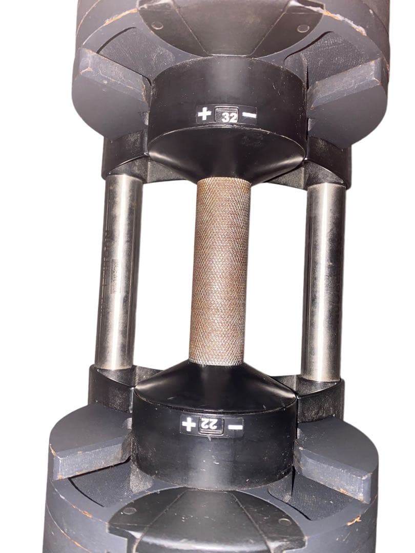 NUO NUOBELL 可変式ダンベル 32キロ2個、スタンド1/4梱包　その③