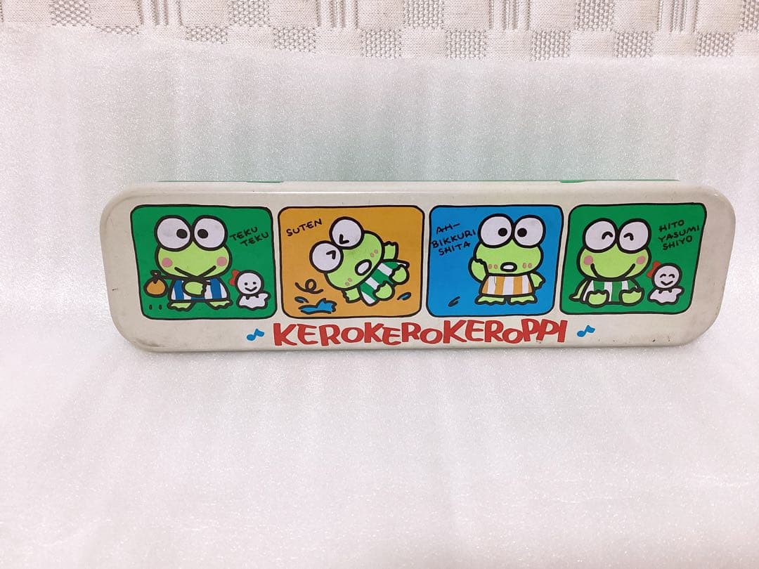 昭和レトロ サンリオ❤︎けろけろけろっぴ❤︎キーホルダー&缶ペンケース ⭐️特典付き⭐️