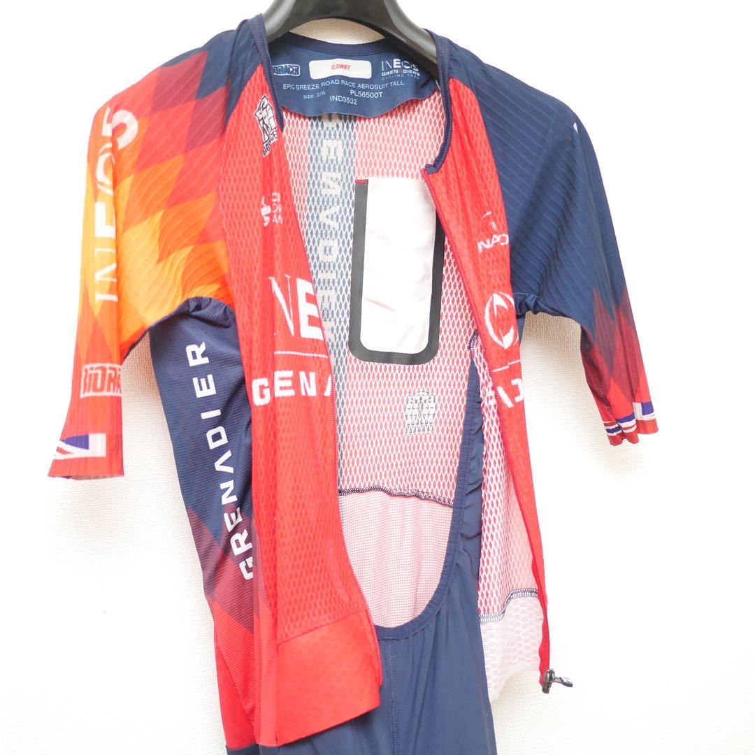 選手支給品 イネオスグレナディアーズ 非売品 ロードスーツ 英国チャンプバンド