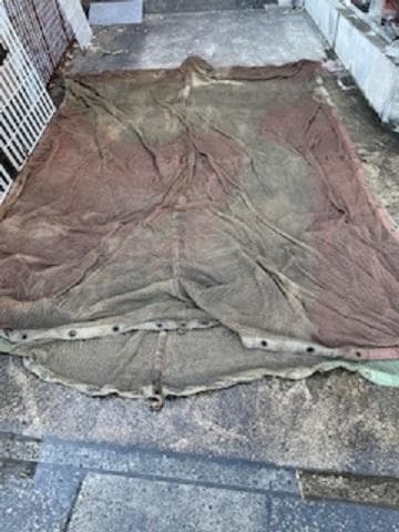t*n様 米軍放出品　カモフラージュネット　リバーシブル　3M×7M