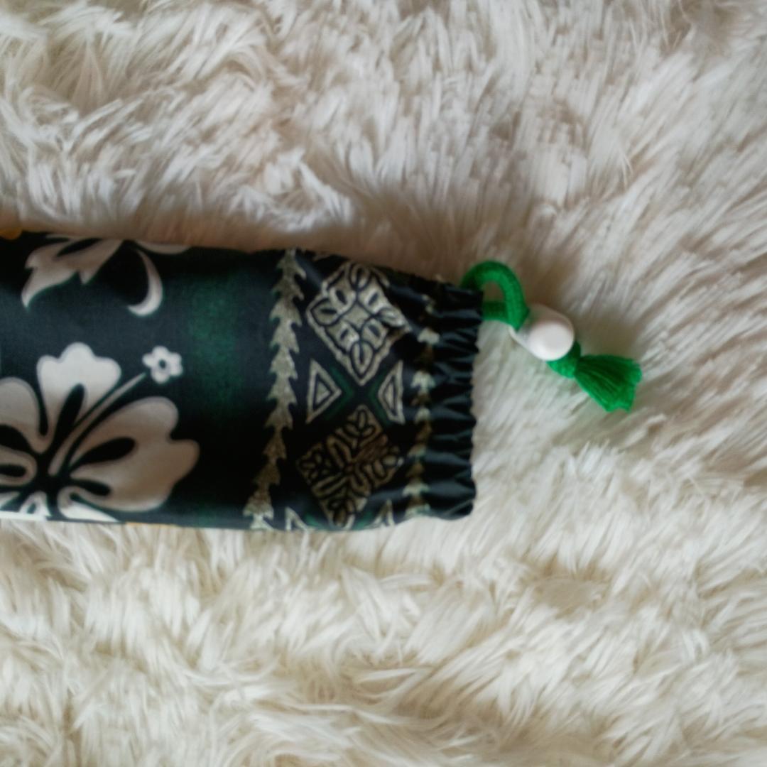 プイリ Puili ハワイアン フラ用品 フラ楽器 打楽器 専用袋付き 中古