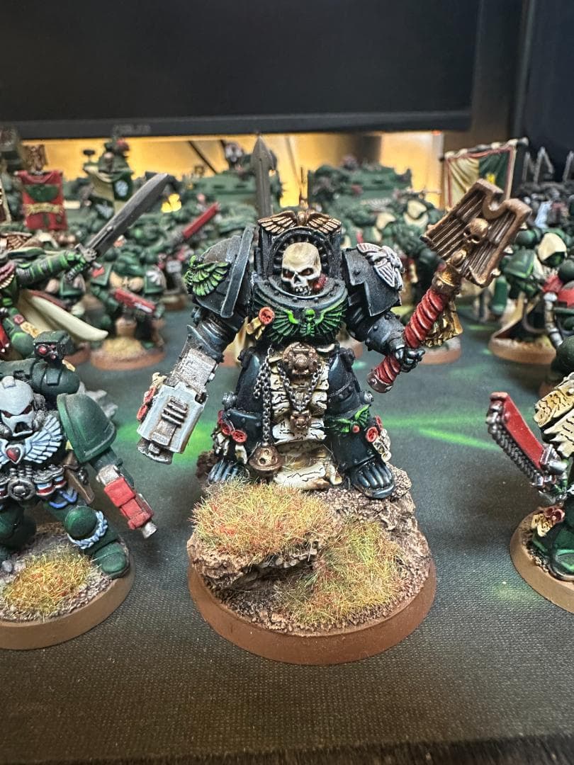 【塗装】ウォーハンマー 40k ダークエンジェル 大型アーミー（メタル希少など）