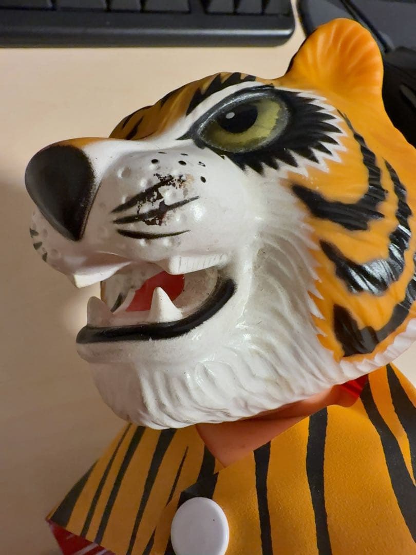 タイガーマスク　伊達直人　中嶋製作所　ジャイアントサイズ　ソフビ　フィギュア