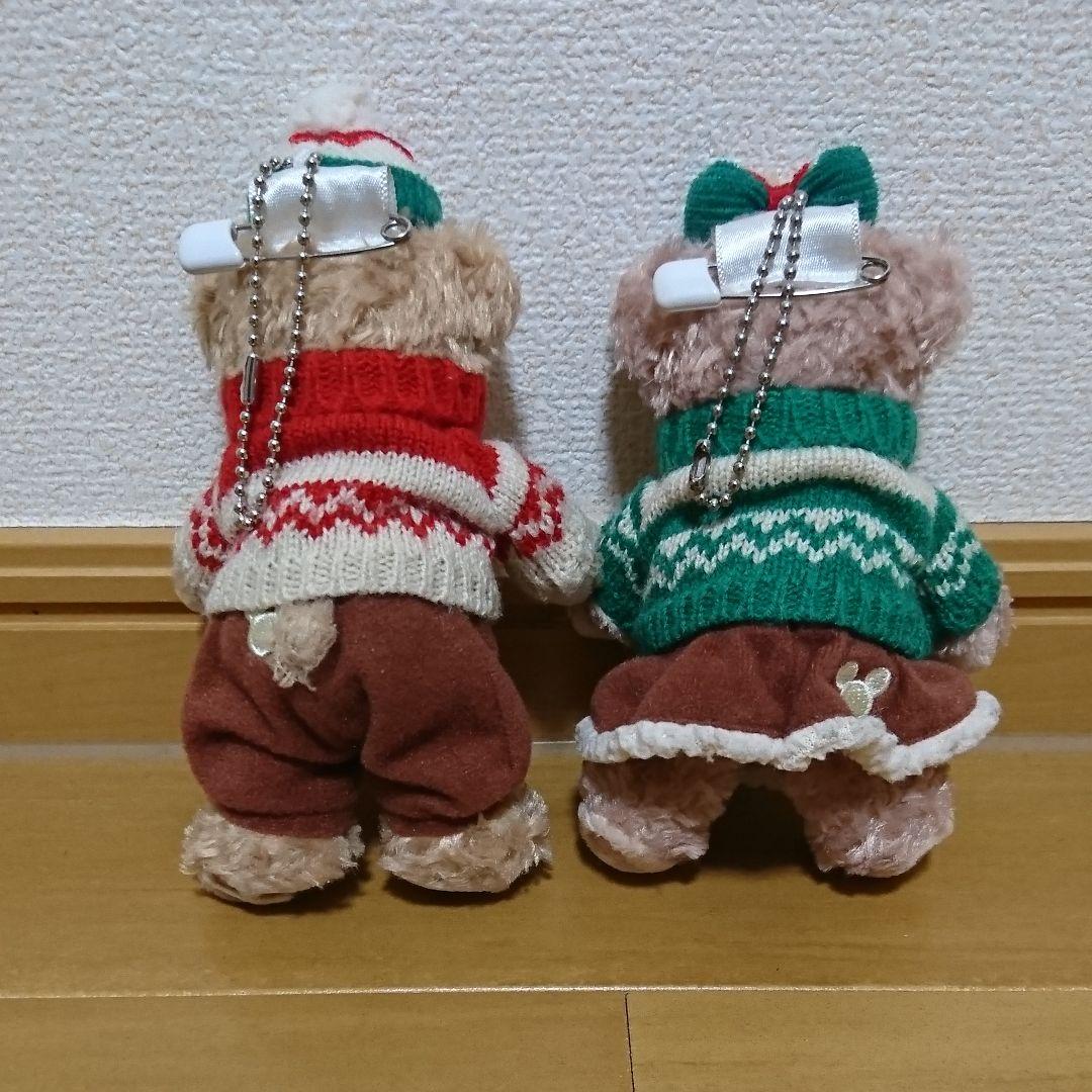 ディズニーシー2015クリスマスダッフィーぬいぐるみバッチ