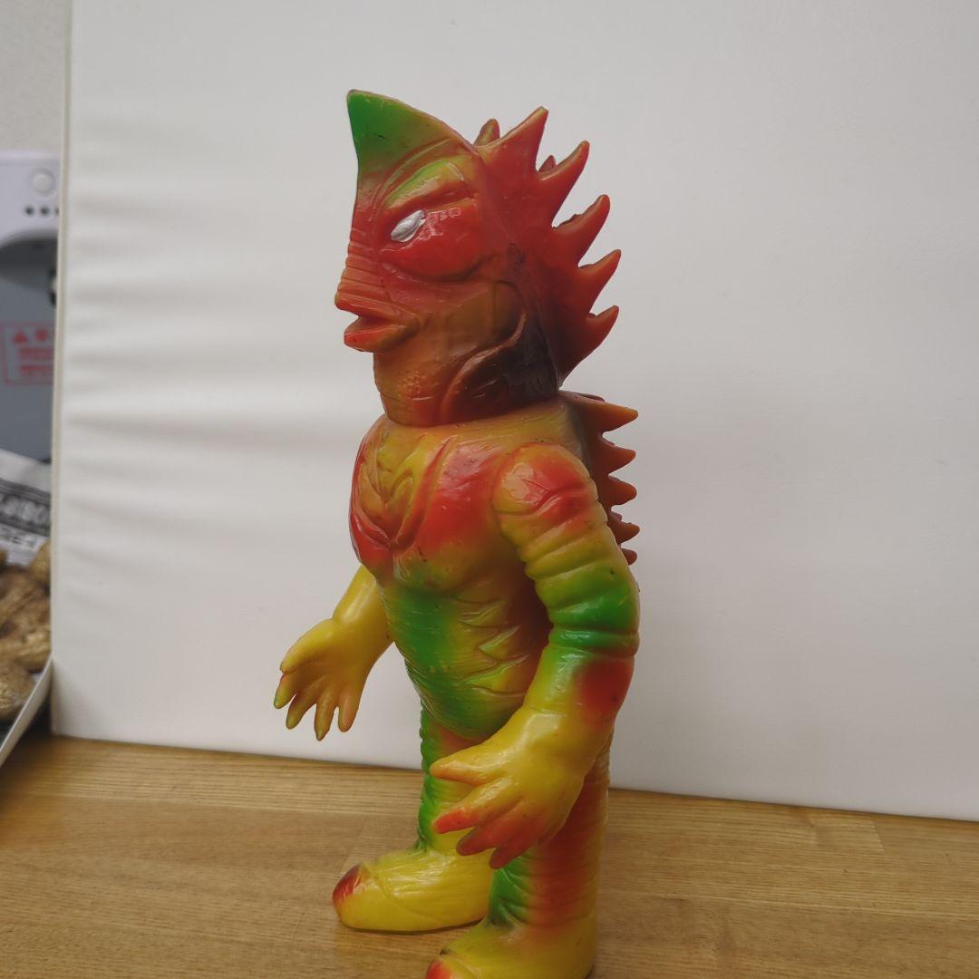 当時物！火焔怪獣ザイラス、怪獣フィギュア、ミラーマン怪獣、ブルマァク