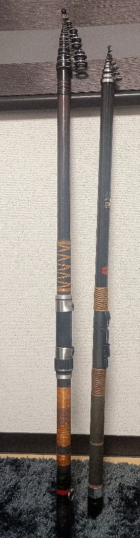 オリムピック純世紀磯5.4m遠投がまかつがま磯2号5.1mまとめて2本