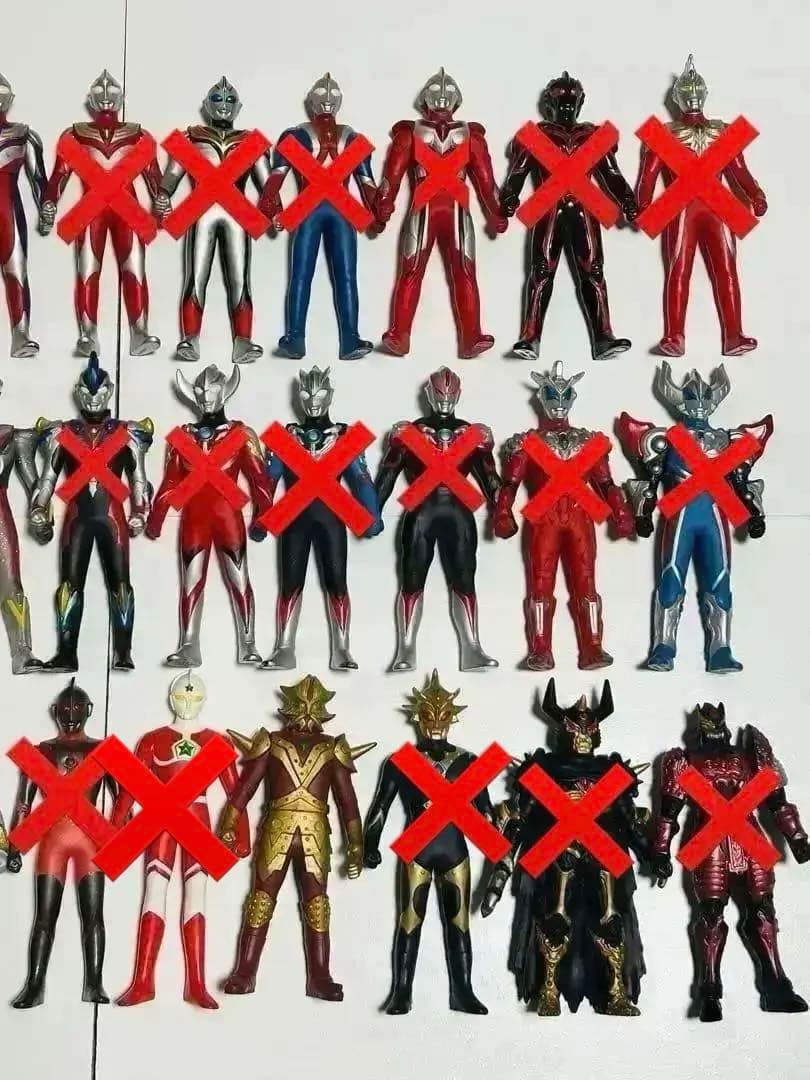 ウルトラマンソフビ　バラ売り対応致します！欲しいキャラのお名前をコメント下さい！