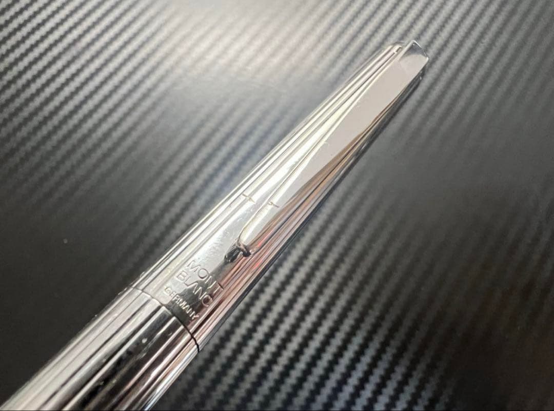モンブラン ノブレス シルバー F 細字 万年筆