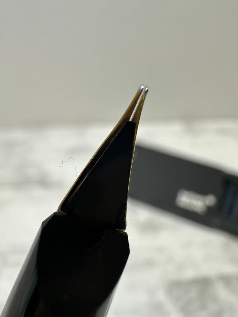 MONT BLANC 万年筆 インクカートリッジ付き　ペン先750刻印