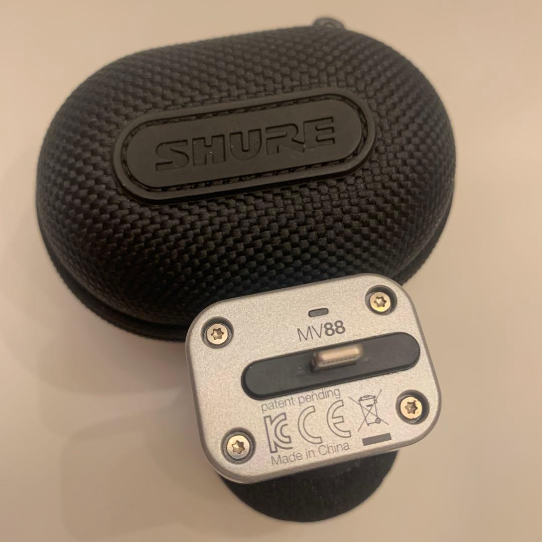 期間限定SHURE MV88 マイク　録音機器