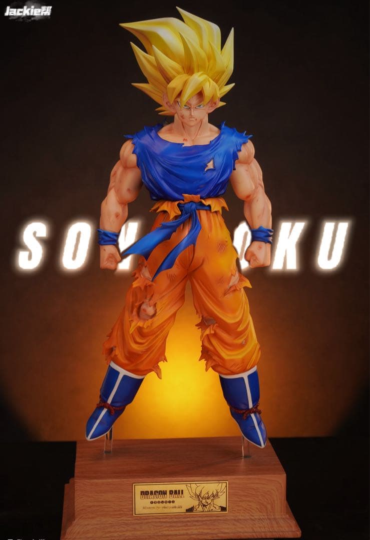 ドラゴンボールガレージキット　超サイヤ人孫悟空　レジン スタチュー フィギュア