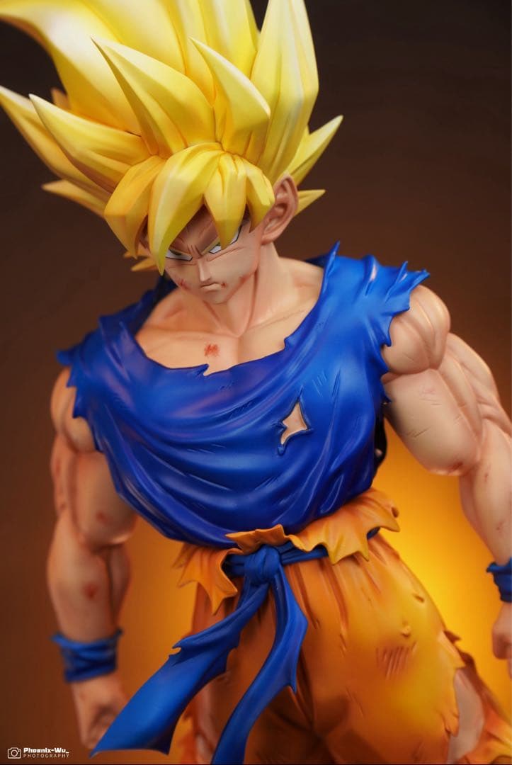 ドラゴンボールガレージキット　超サイヤ人孫悟空　レジン スタチュー フィギュア