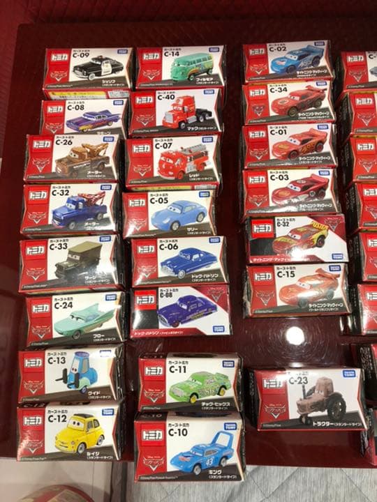 カーズトミカ　カーズ　トミカ　ディズニー　50台セット　廃盤あり