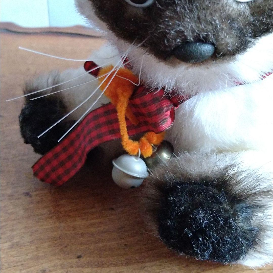TAKARA タカラ 撫でると鳴く 猫 ネコ ぬいぐるみ 1991年