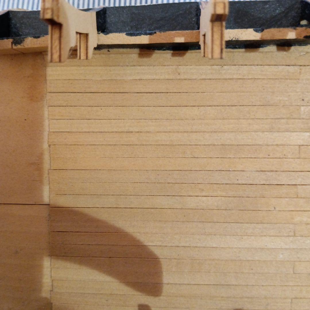 デアゴスティーニ①　週刊　HMSゥ゙ィクトリーを作る　victory 船本体