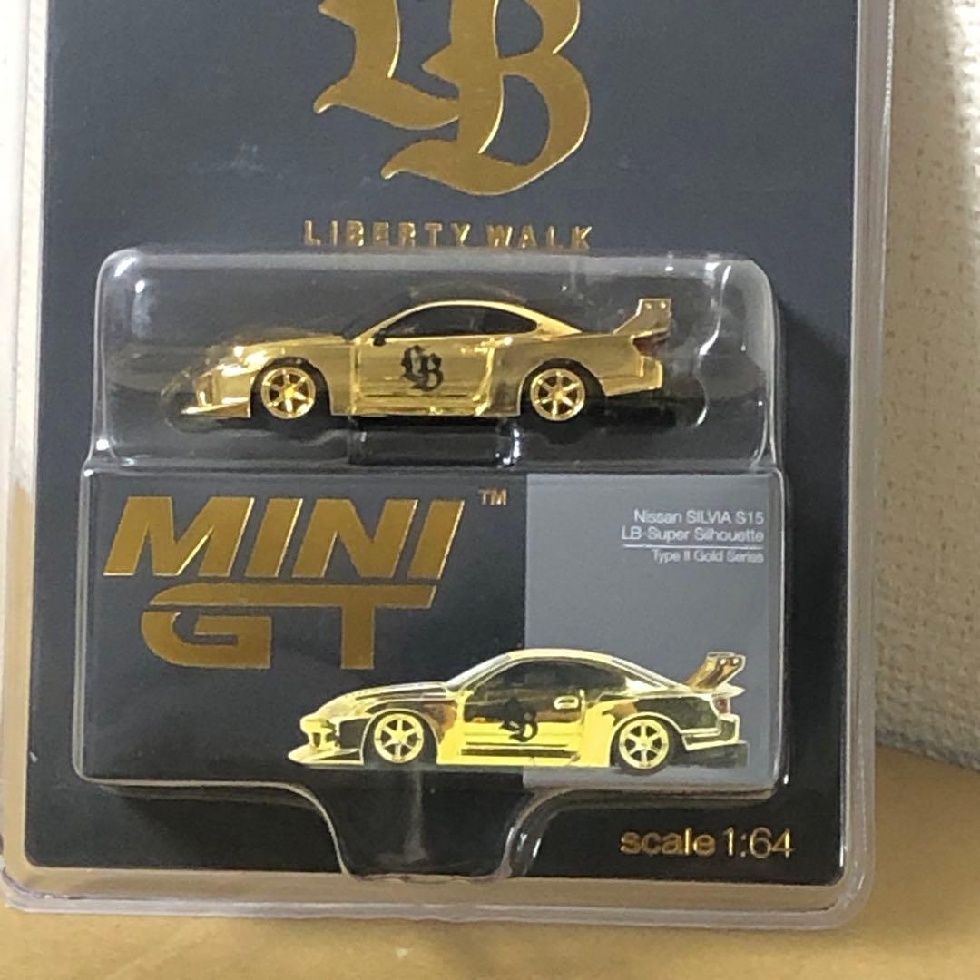 MINI GT ミニGT　シルビア S15 ゴールド シリーズ　原宿限定