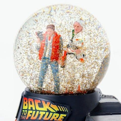 希少 バックトゥザフューチャー スノードーム デロリアン 40周年 ホバーボード