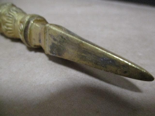 密教法具　独鈷杵　古箱付き　R43-3