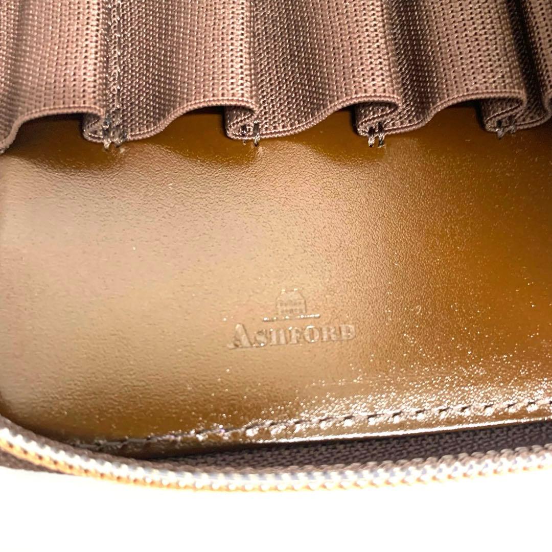 新品未使用 ASHFORD ネオフィナードローズゴールド ペンケース 5本刺し