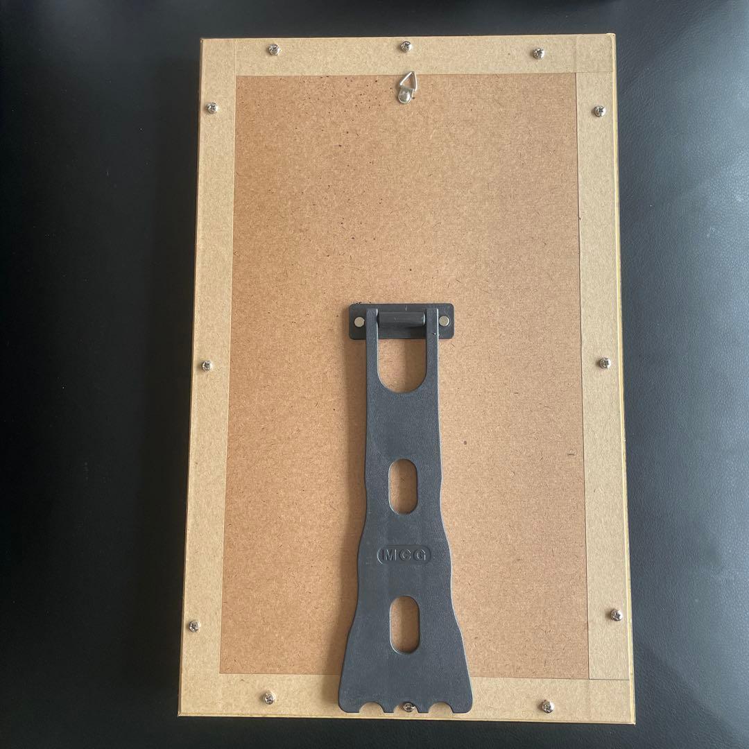 笛を吹く少年　天然大理石　プレミア品　額縁付